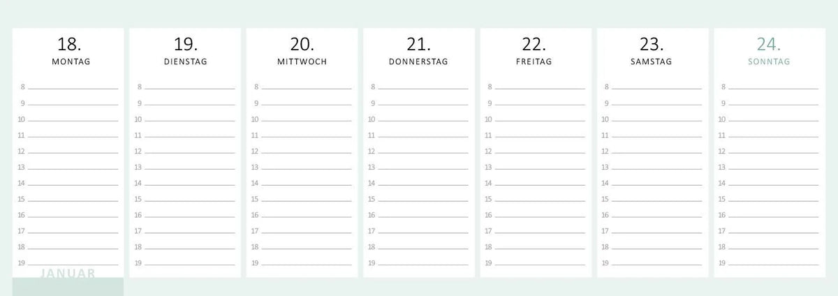 Tischkalender Heute ist mein Lieblingstag! 2027 – Ansicht