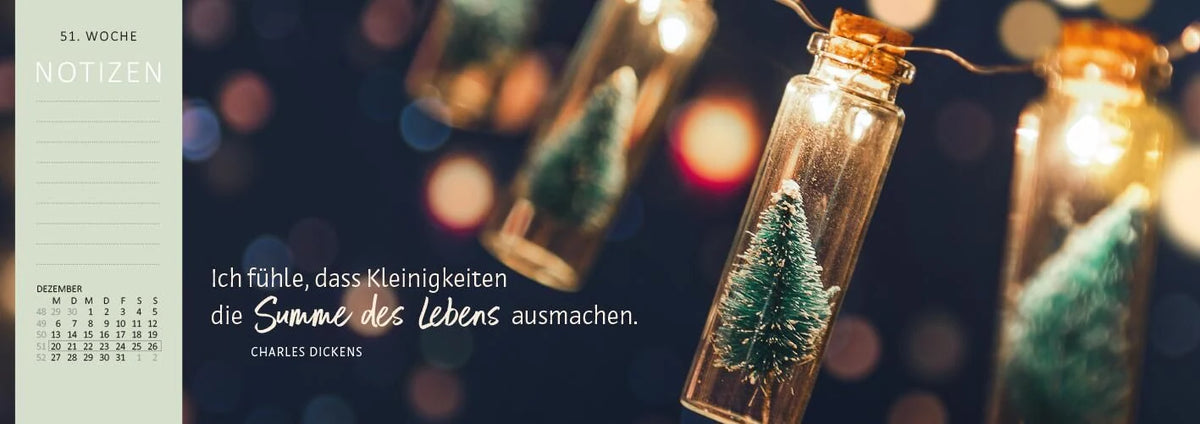 Tischkalender Lebensweisheiten 2027 – Ansicht