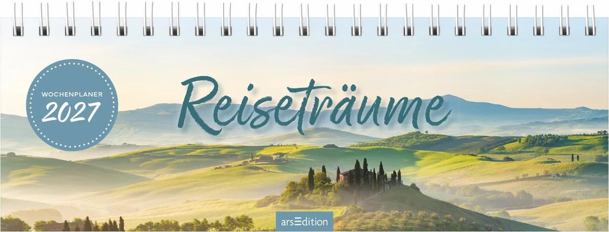 Tischkalender: Tischkalender Reiseträume 2027