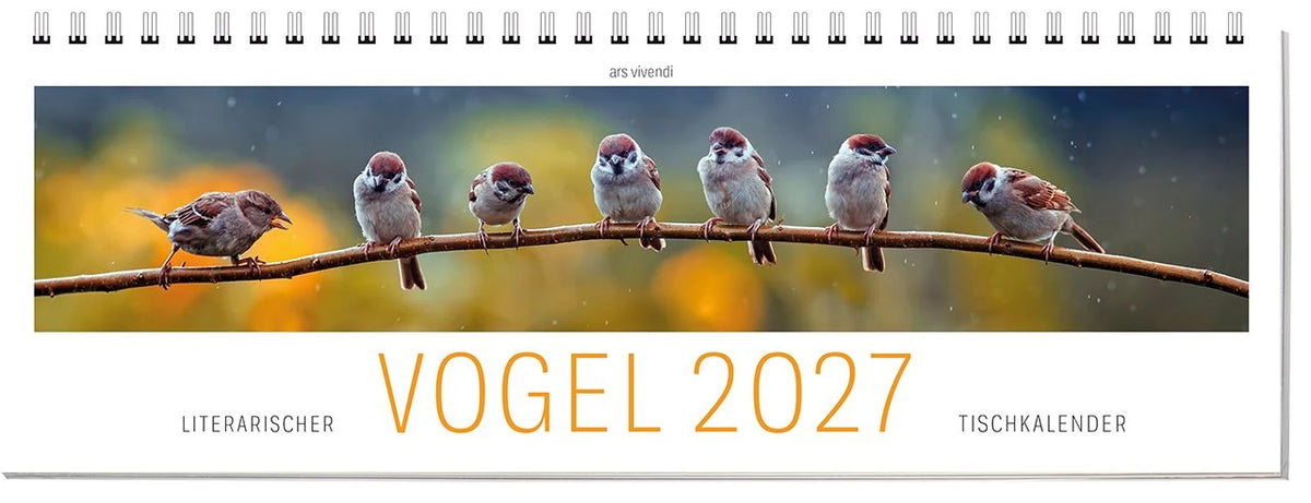 Tischkalender: Tischkalender Vogel 2027