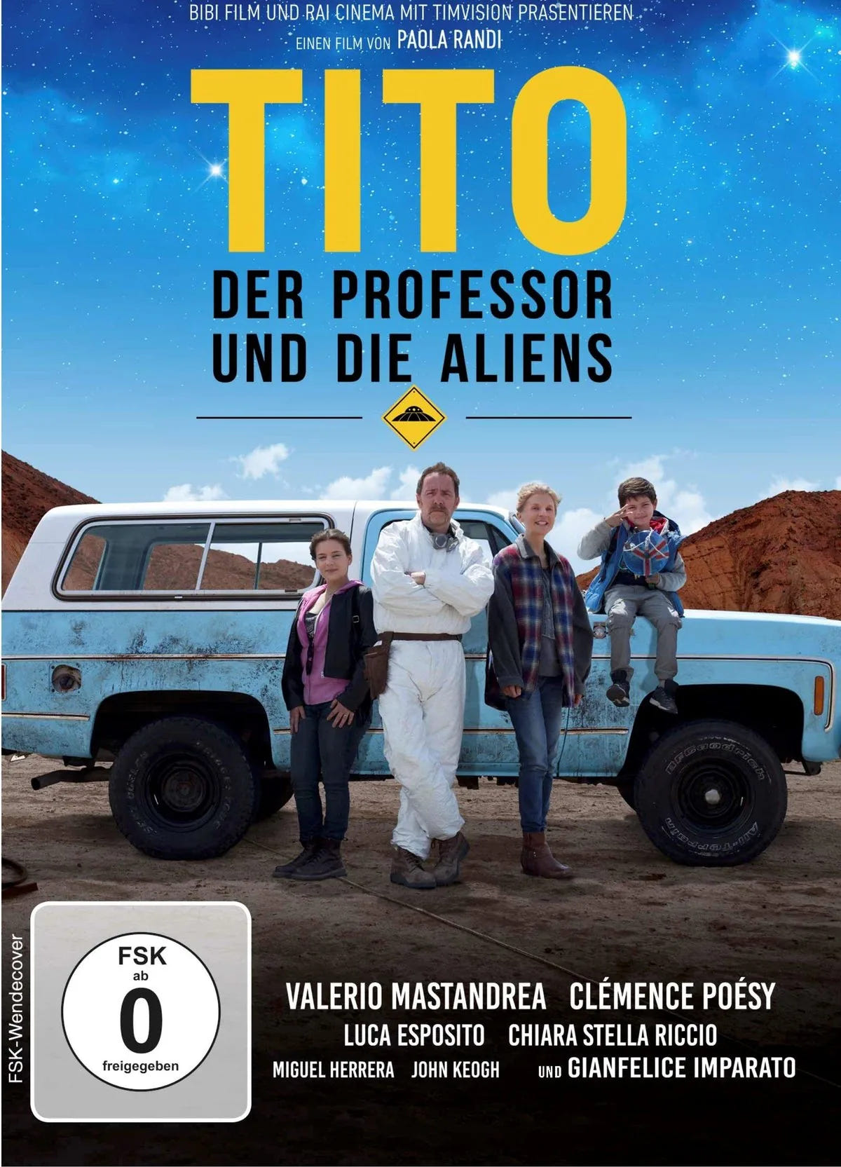 Tito, der Professor und die Aliens - DVD