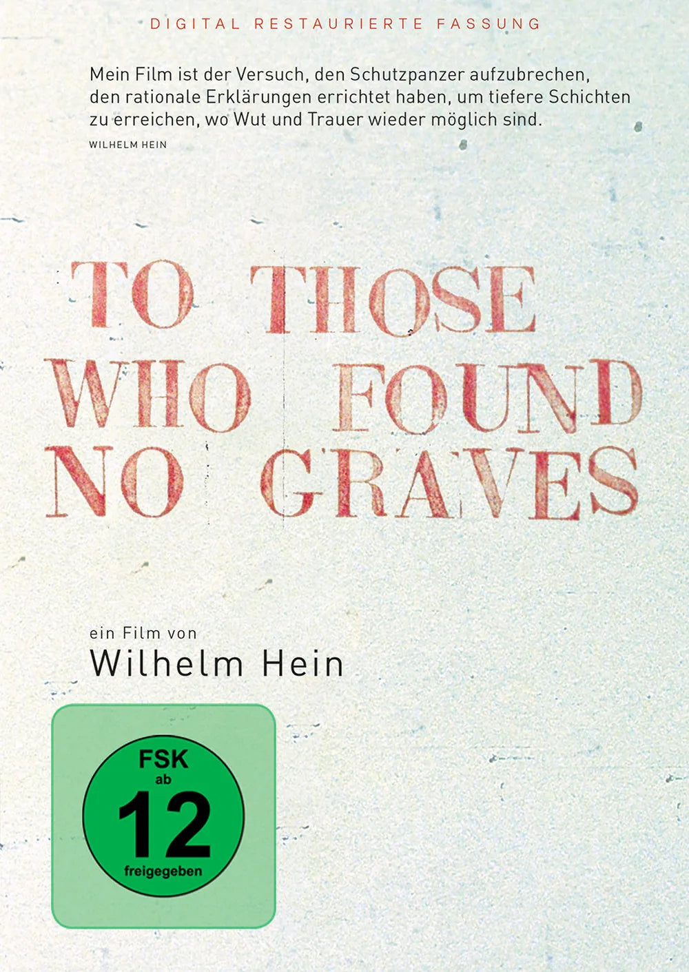 To those who found no graves - DVD