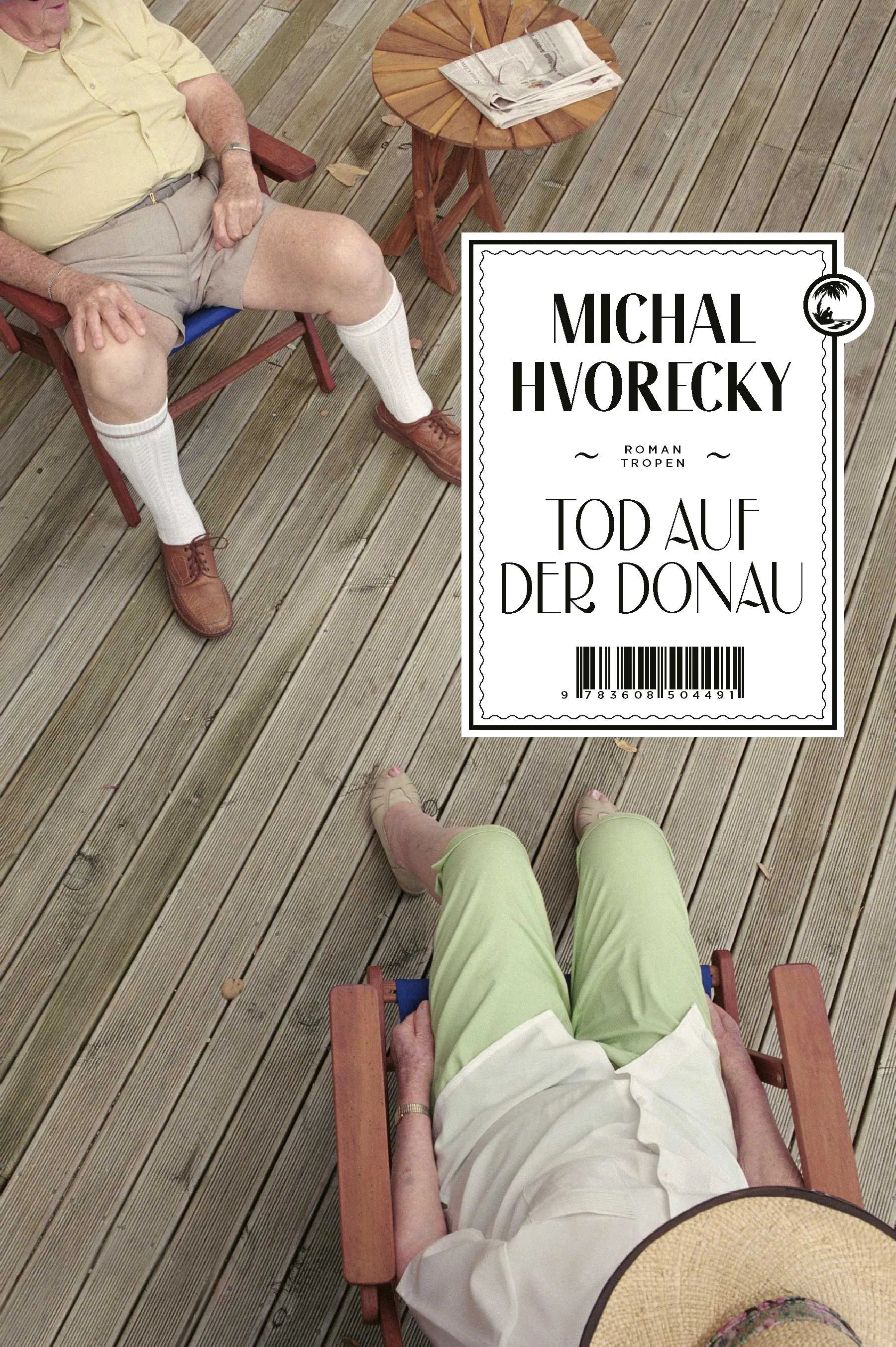 Buchcover von 'Tod auf der Donau' - Gebundene Ausgabe von Michal Hvorecky