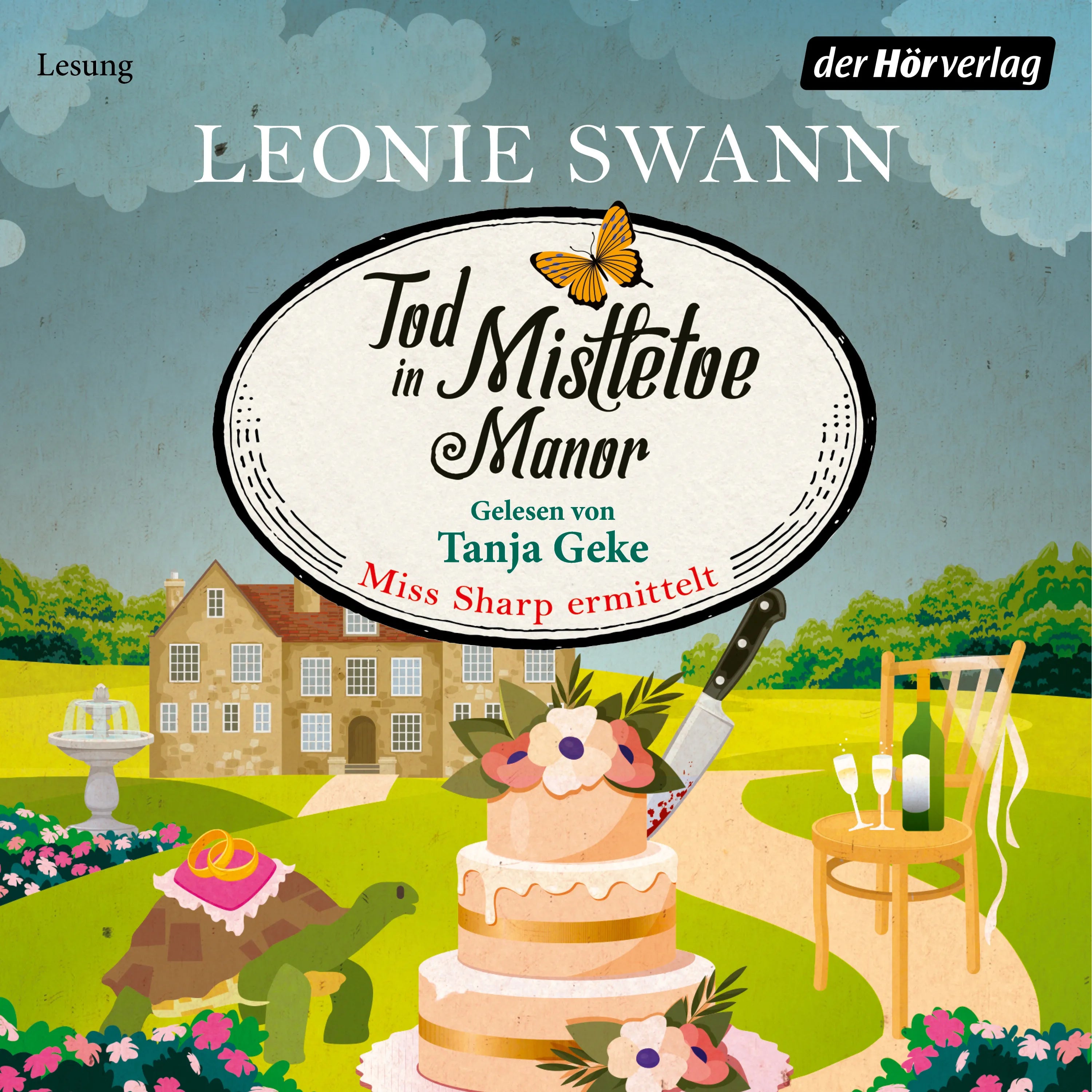 Cover: Tod in Mistletoe Manor (Hörbuch Download) von Leonie Swann