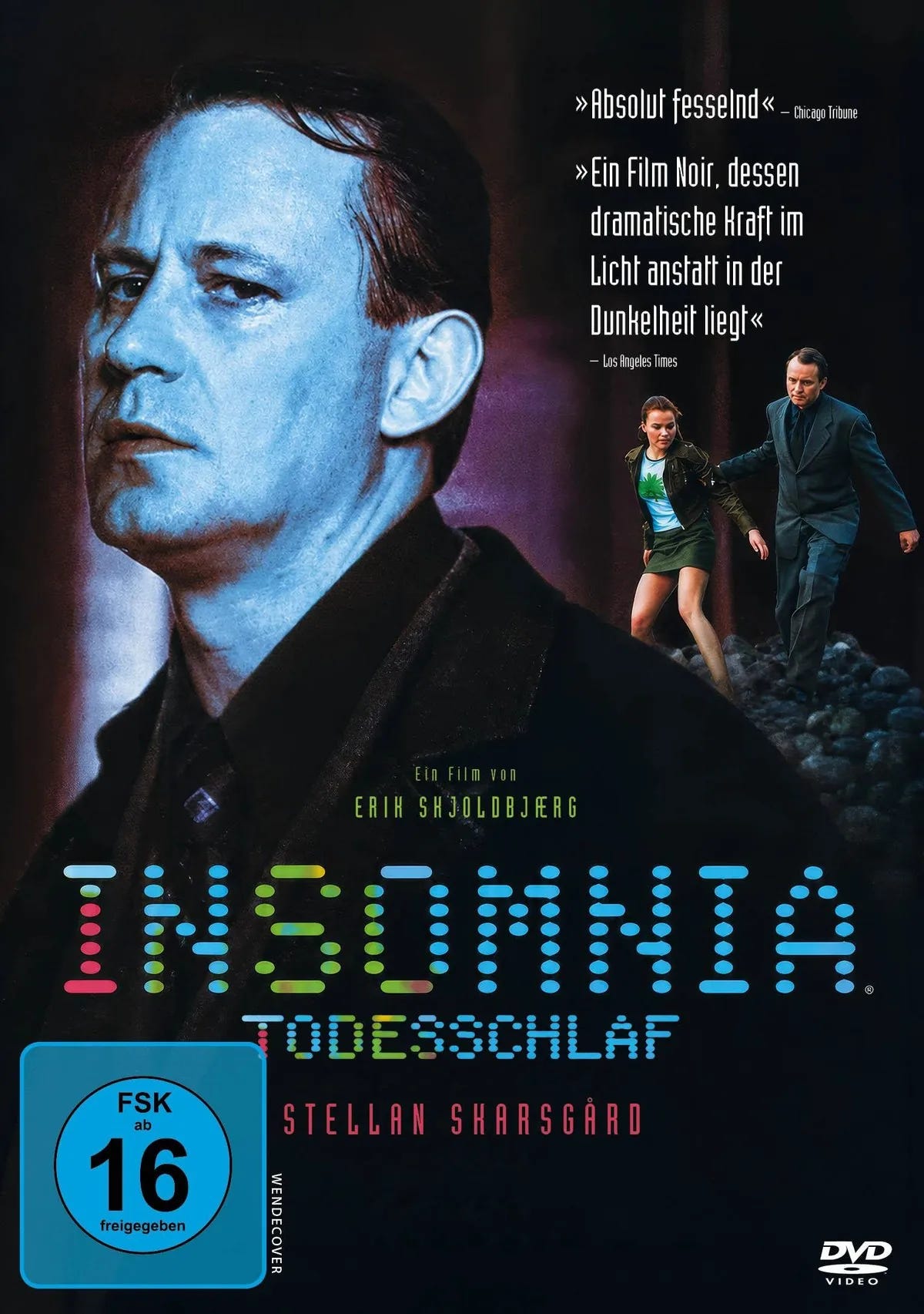 DVD-Cover: Todesschlaf - Insomnia. Regie: Erik Skjoldbjaerg