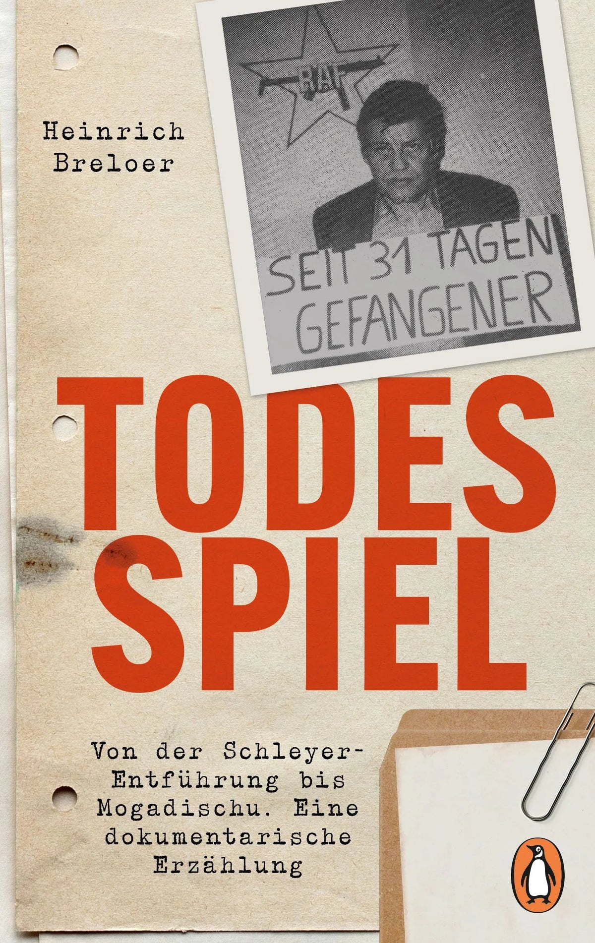 Cover: Todesspiel (Taschenbuch) von Heinrich Breloer