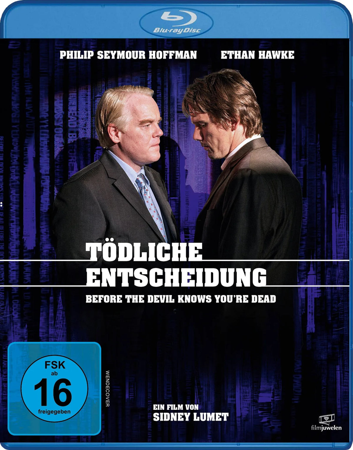 Blu-ray-Cover: Tödliche Entscheidung - Before the Devil Knows You're Dead. Regie: Sidney Lumet