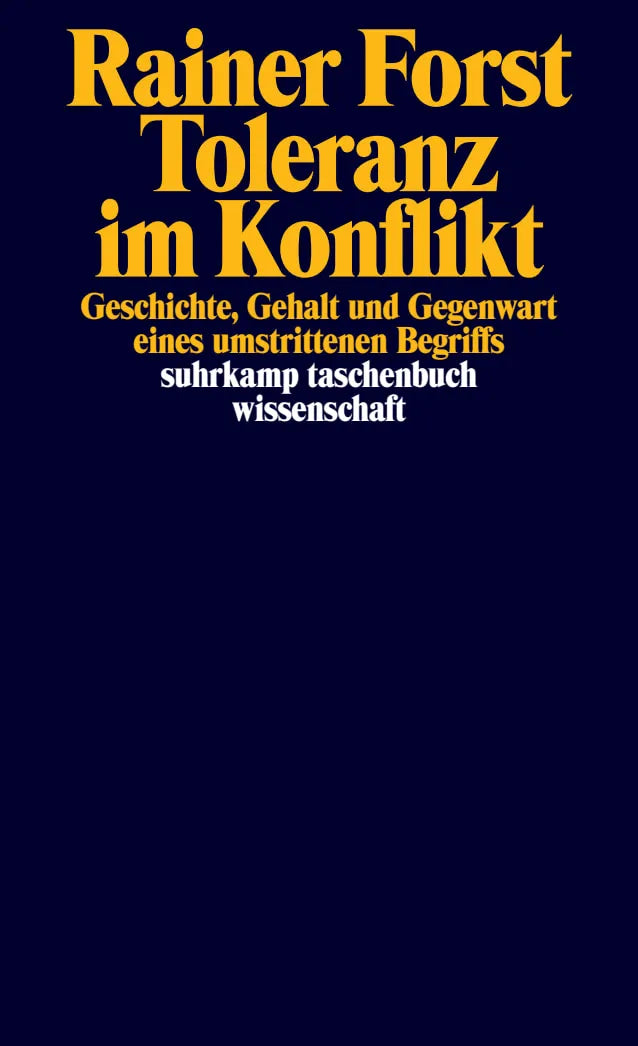 Buchcover von 'Toleranz im Konflikt' - Taschenbuch von Rainer Forst