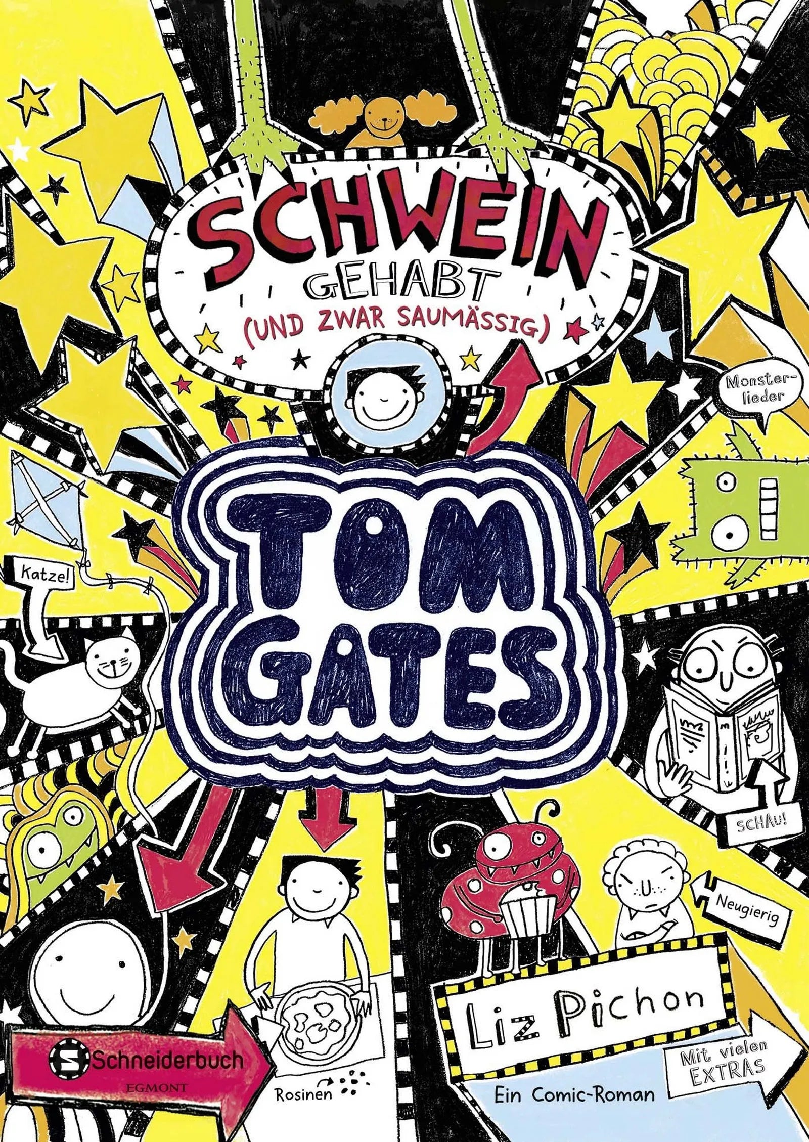 Buchcover von 'Tom Gates, Band 07' - Gebundene Ausgabe von Liz Pichon