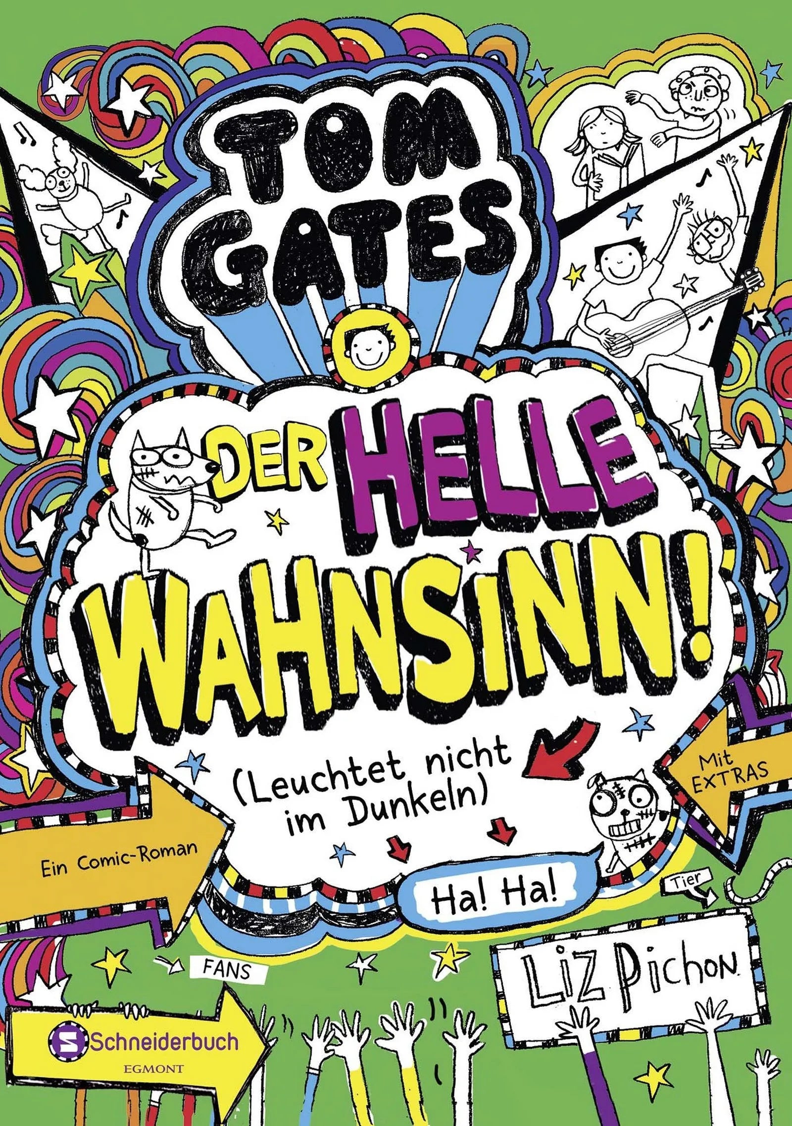 Buchcover von 'Tom Gates, Band 11' - Gebundene Ausgabe von Liz Pichon