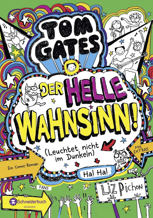 Buchcover von 'Tom Gates, Band 11' - Gebundene Ausgabe von Liz Pichon
