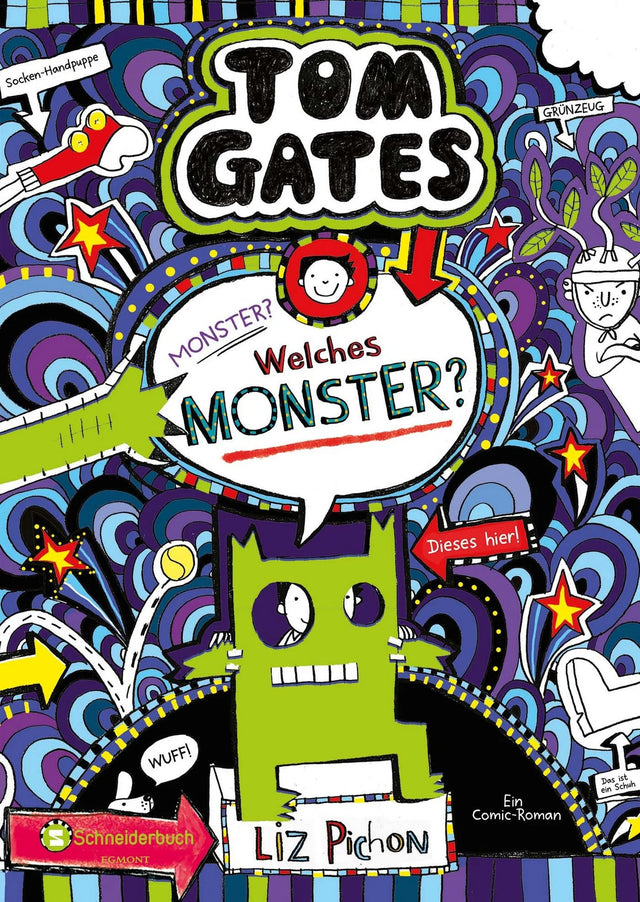 Buchcover von 'Tom Gates, Band 15' - Gebundene Ausgabe von Liz Pichon