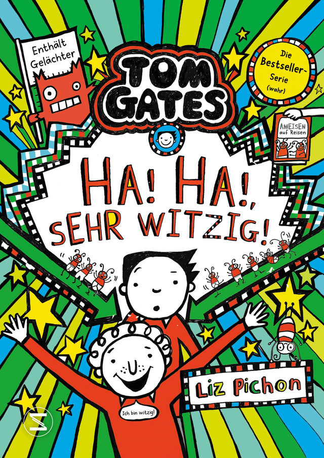 Cover: Tom Gates - Ha, ha, sehr witzig! (Hardcover) von Liz Pichon