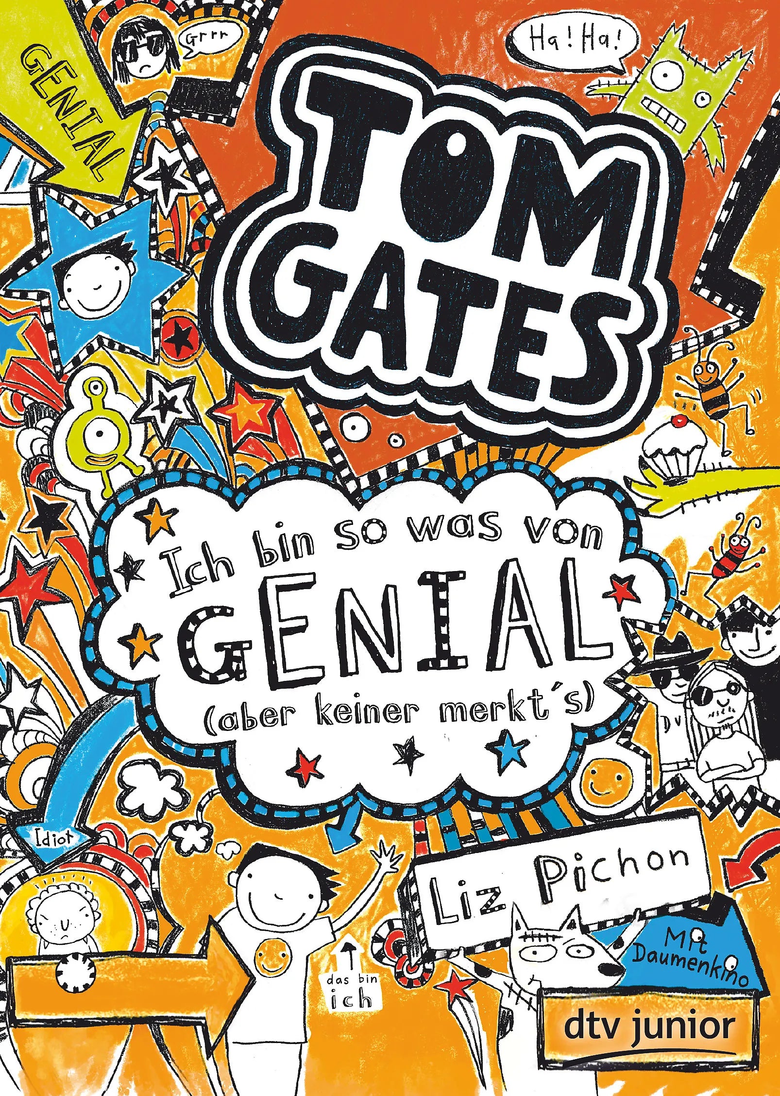 Buchcover von 'Tom Gates: Ich bin so was von genial' - Taschenbuch von Liz Pichon