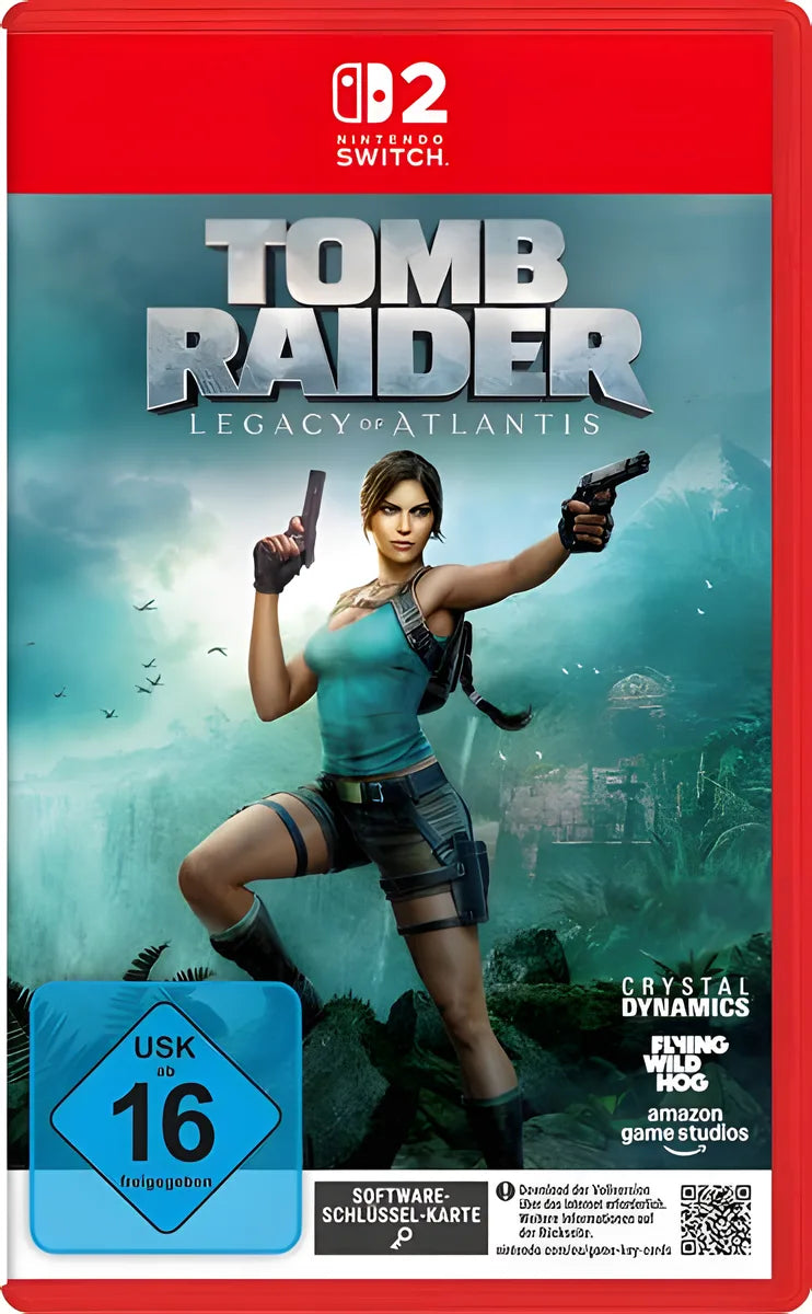 Cover: Tomb Raider: Legacy of Atlantis - Day One Edition USK für Nintendo Switch 2. Publisher: Amazon Game Studios