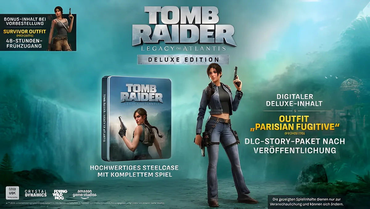 Spielszene 1 aus Tomb Raider: Legacy of Atlantis Deluxe Edition – PlayStation 5