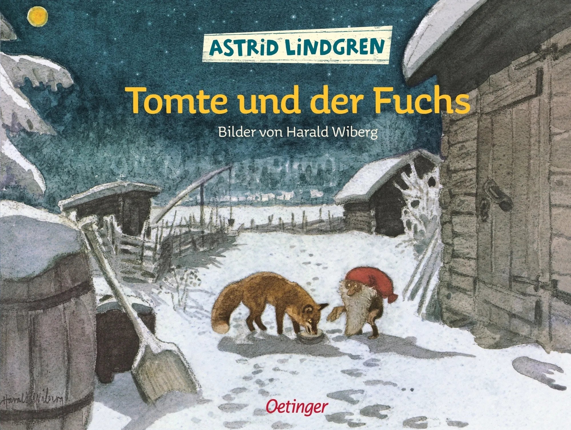 Buchcover von 'Tomte und der Fuchs' - Gebundene Ausgabe von Astrid Lindgren