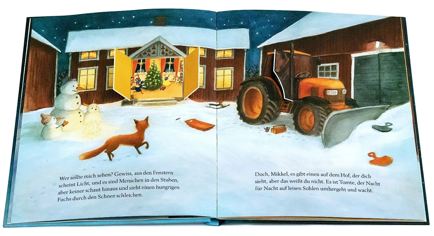 Detailansicht: Tomte und der Fuchs (Hardcover)