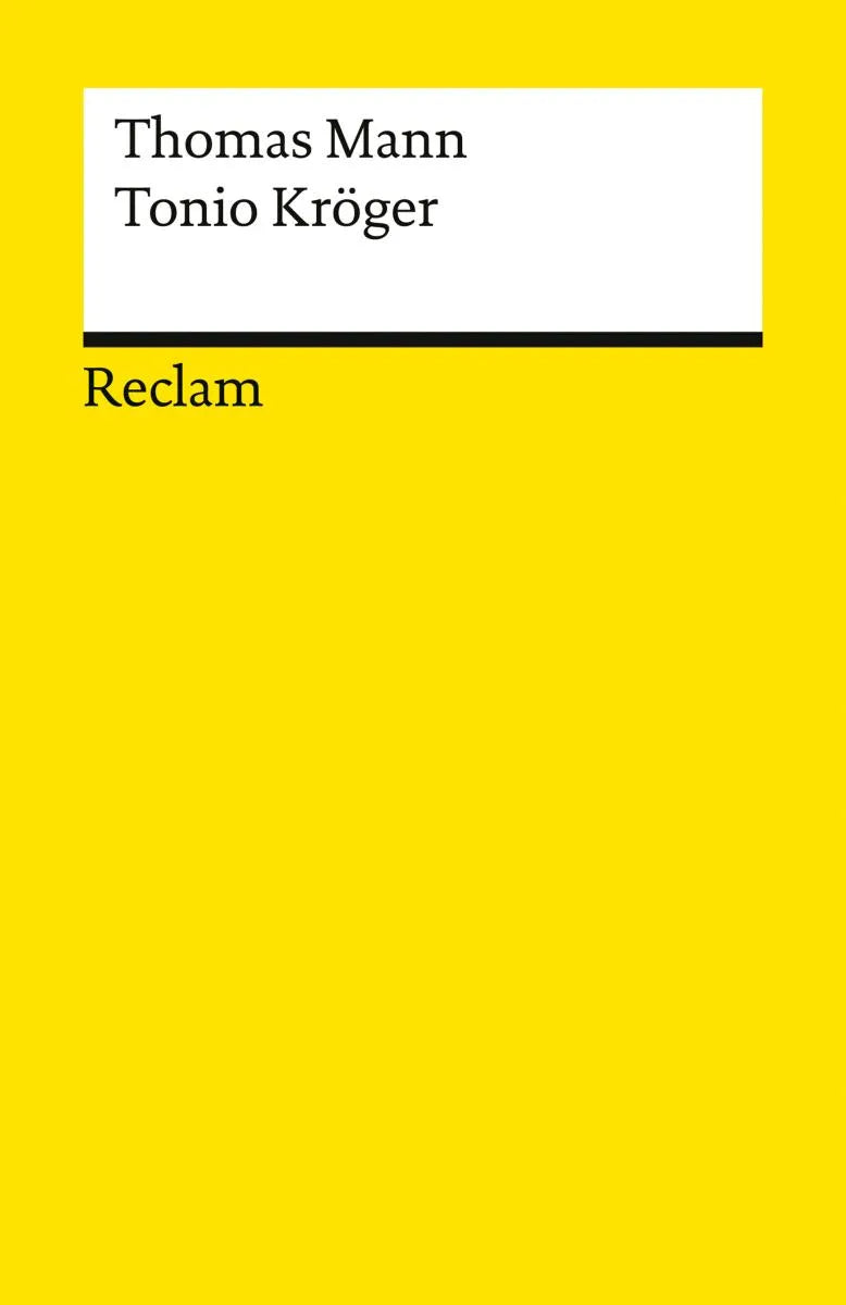 Cover: Tonio Kröger (E-Book) von Thomas Mann