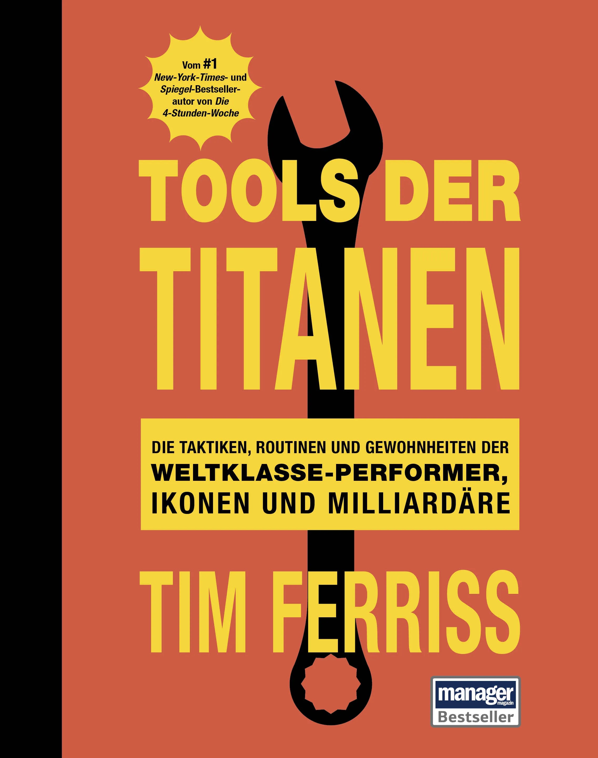 Buchcover von 'Tools der Titanen' - Gebundene Ausgabe von Tim Ferriss