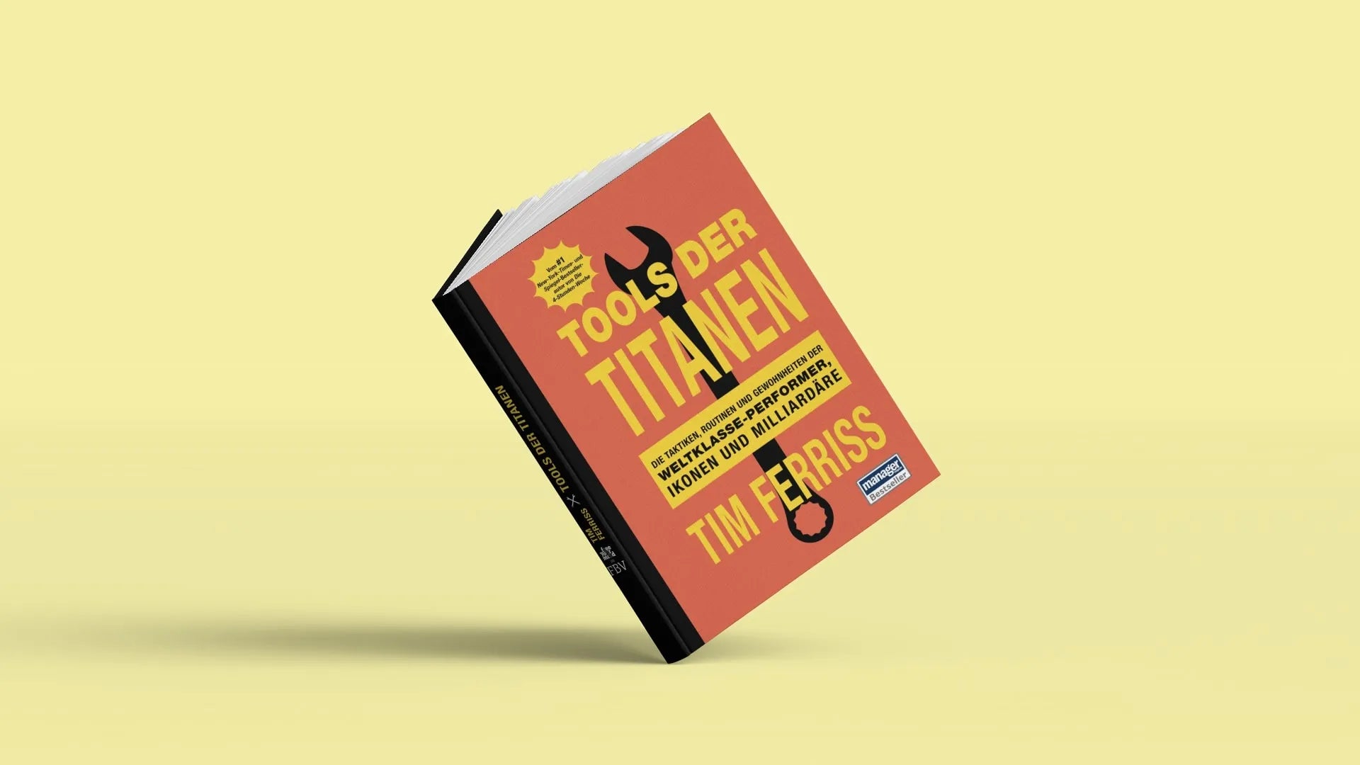 Innenansicht von 'Tools der Titanen' - Gebundene Ausgabe