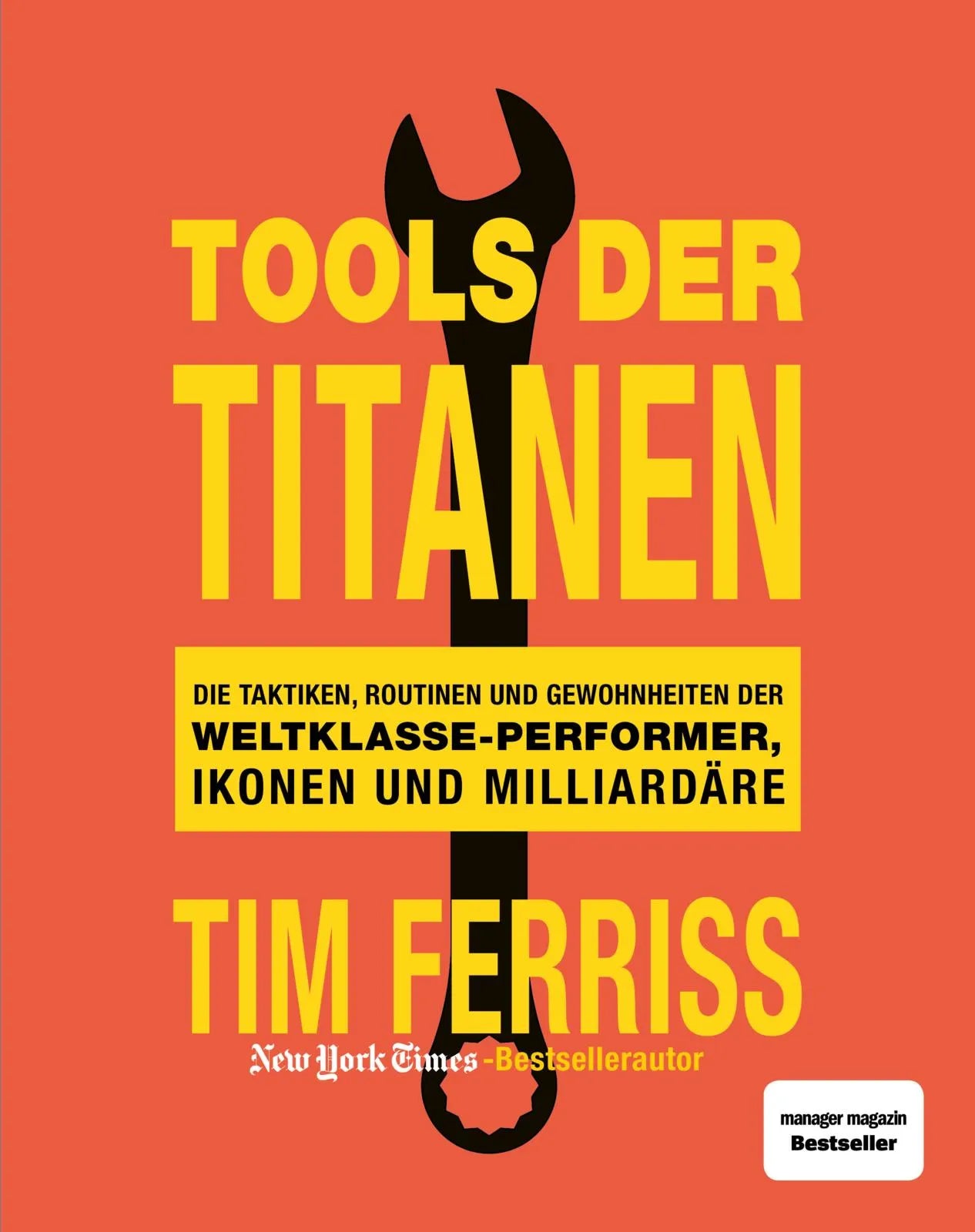 Buchcover von 'Tools der Titanen' - Taschenbuch von Tim Ferriss