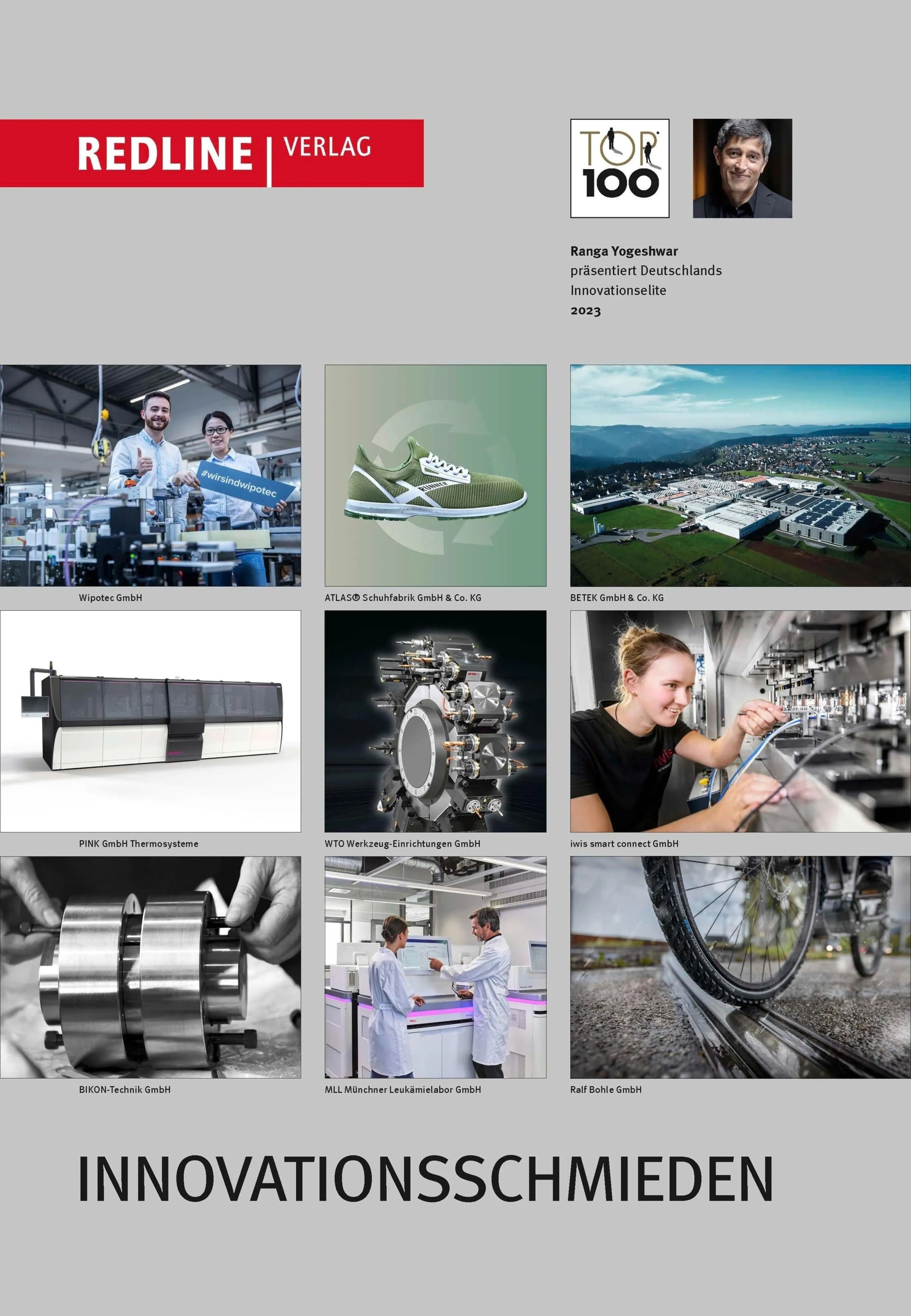 Cover: TOP 100 2023: Innovationsschmieden (E-Book) von Ranga Yogeshwar
