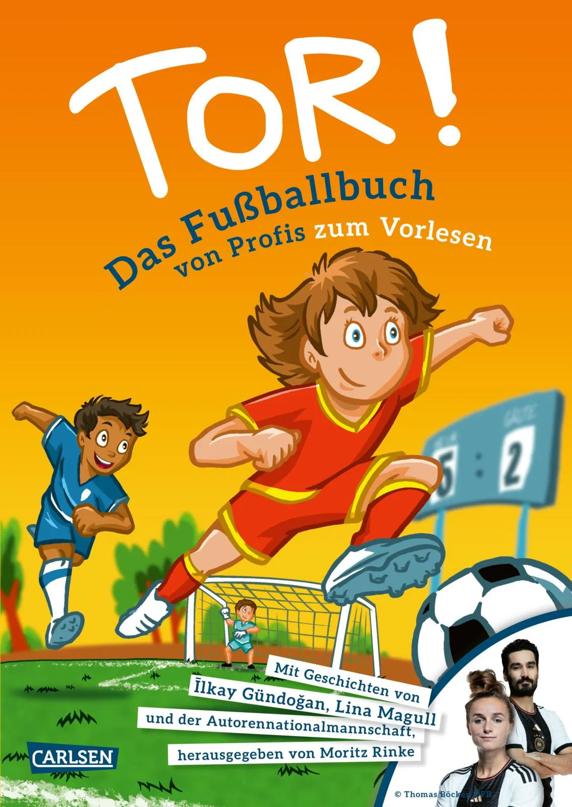 Buchcover von 'Tor!' - Gebundene Ausgabe von Moritz Rinke