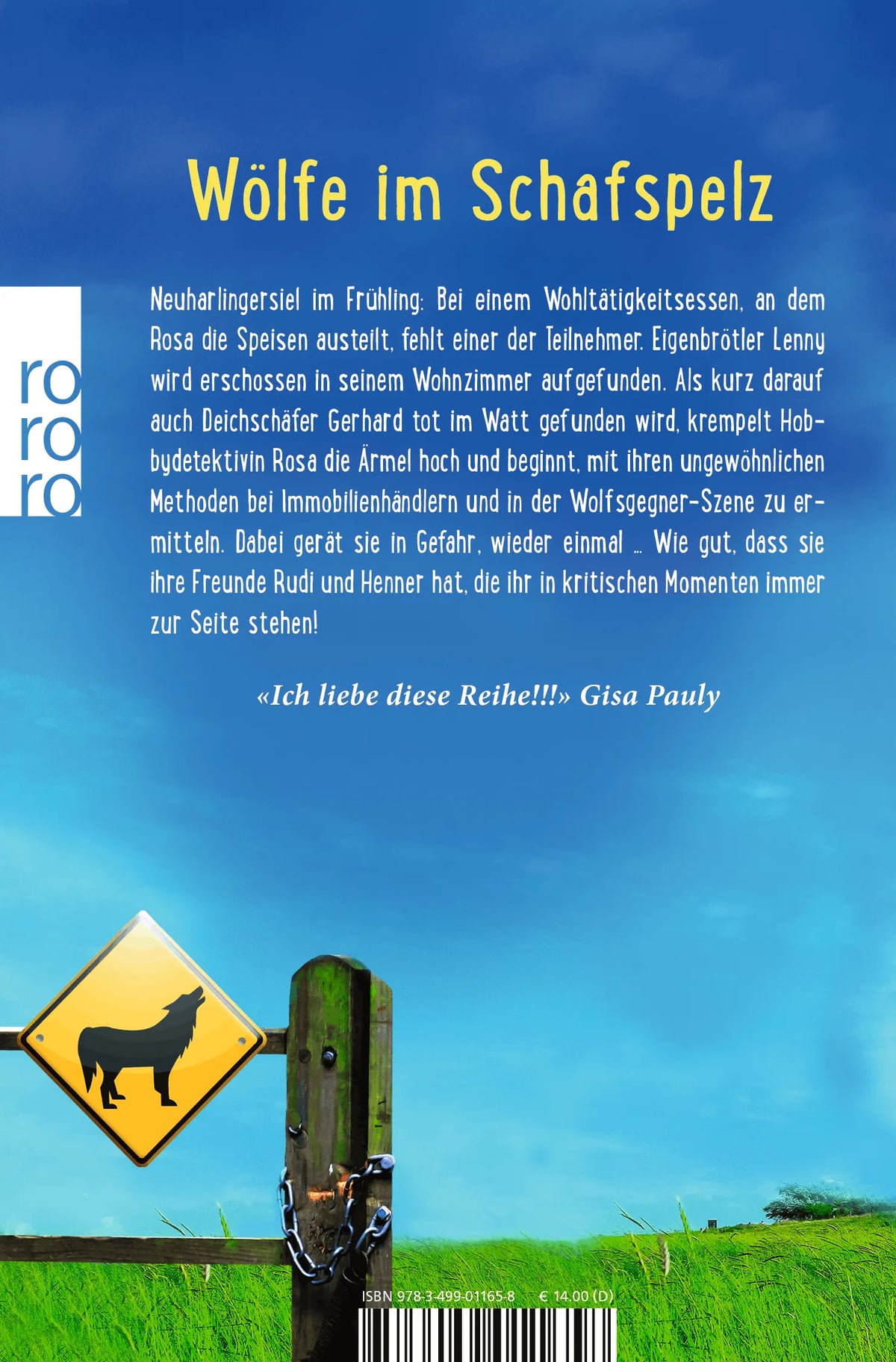 Rückseite: Tote Lämmer lügen nicht (Taschenbuch)