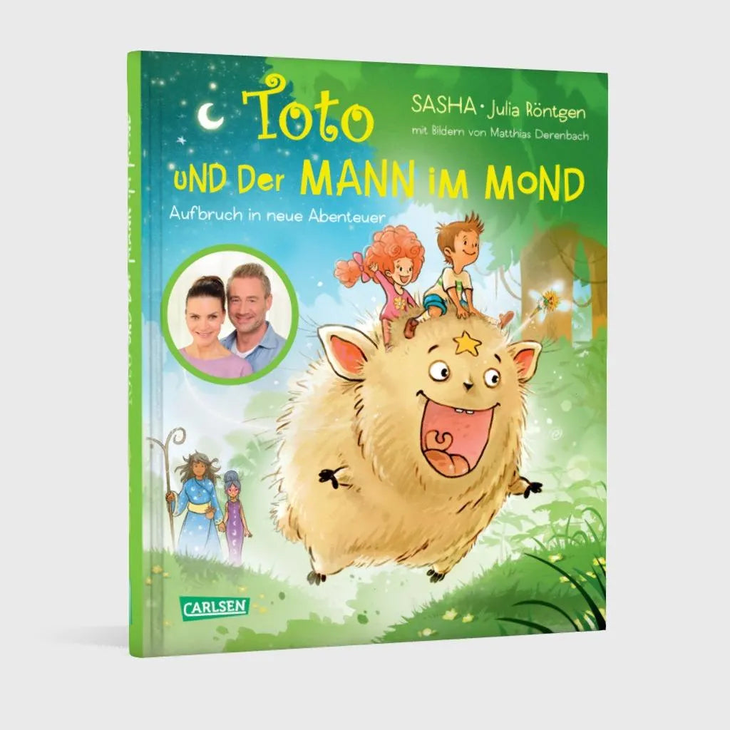 Produktansicht: Toto und der Mann im Mond – Aufbruch in neue Abenteuer (Gebundene Ausgabe)