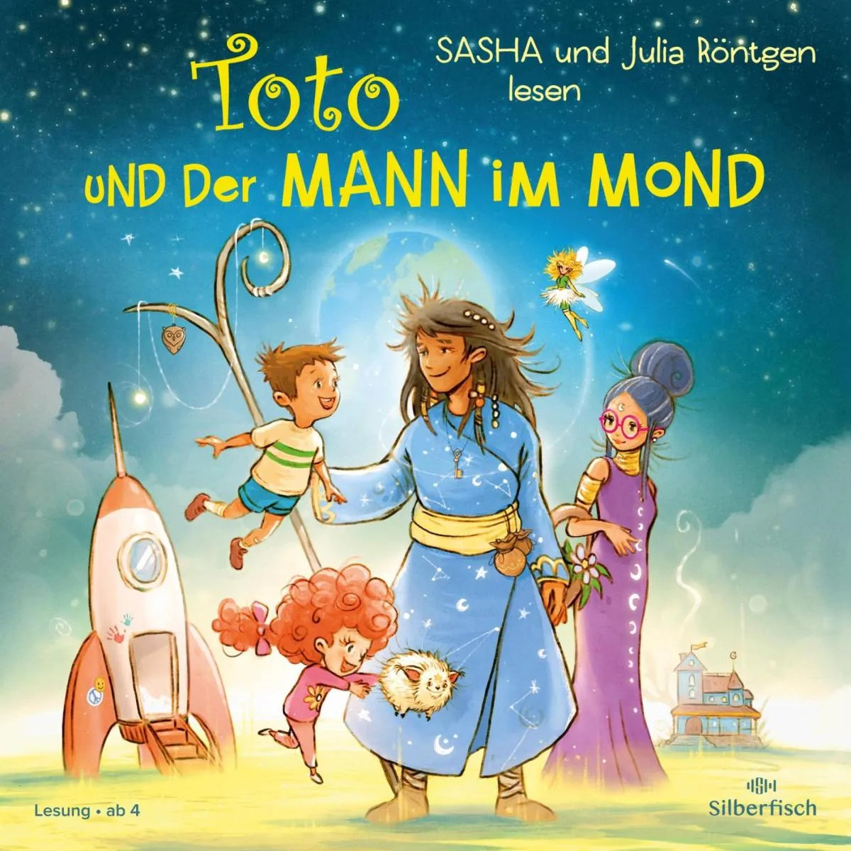 Cover: Toto und der Mann im Mond (Hörbuch Download) von Julia Sasha