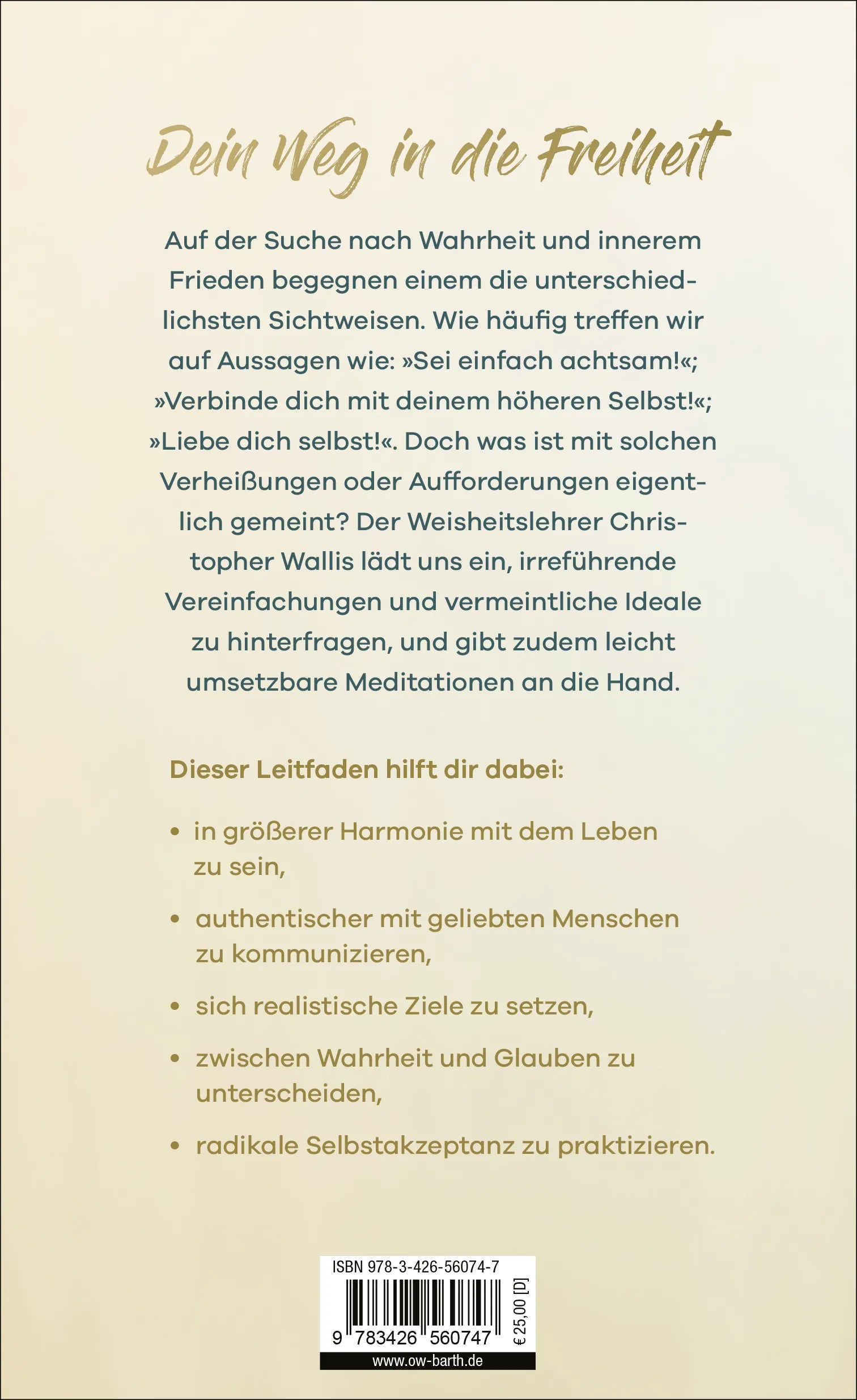 Buchrückseite von 'Toxic Spirituality' mit Klappentext - Gebundene Ausgabe
