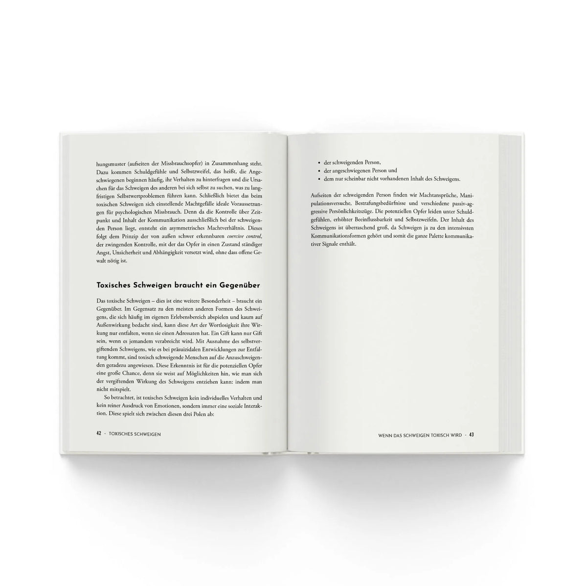 Detailansicht: Toxisches Schweigen (Taschenbuch)