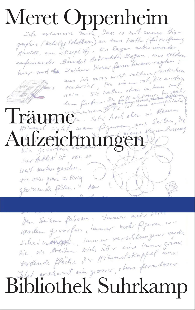 Buchcover von 'Träume' - Gebundene Ausgabe von Meret Oppenheim