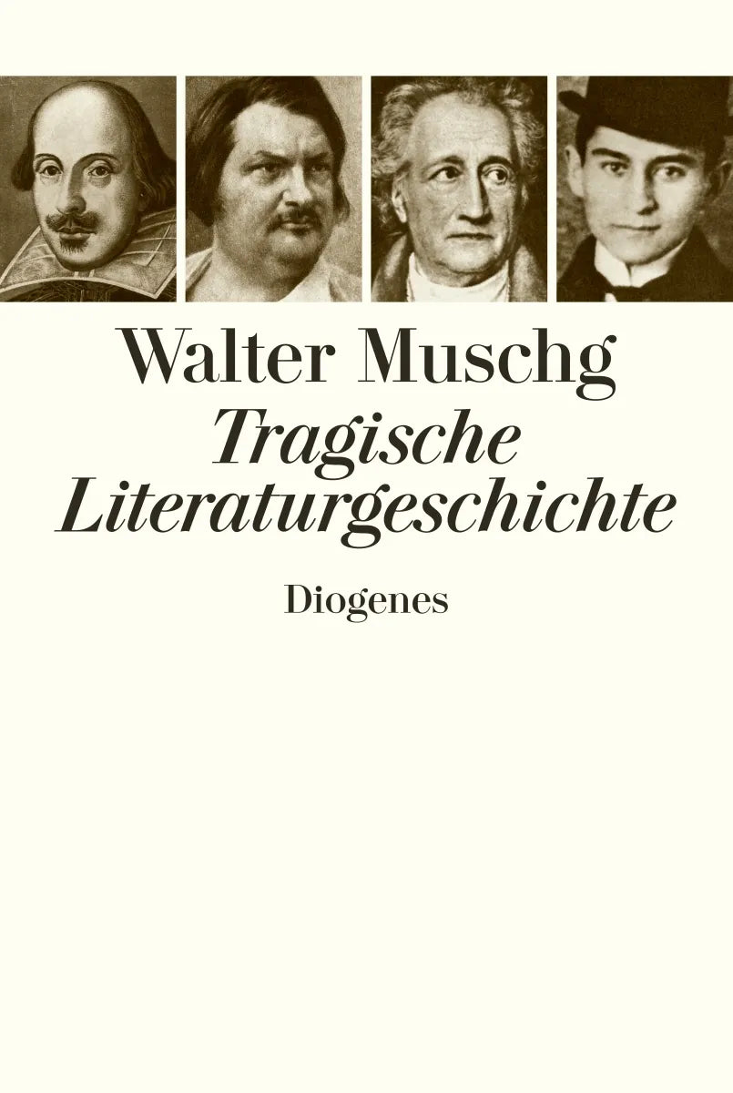 Buchcover von 'Tragische Literaturgeschichte' - Gebundene Ausgabe von Walter Muschg