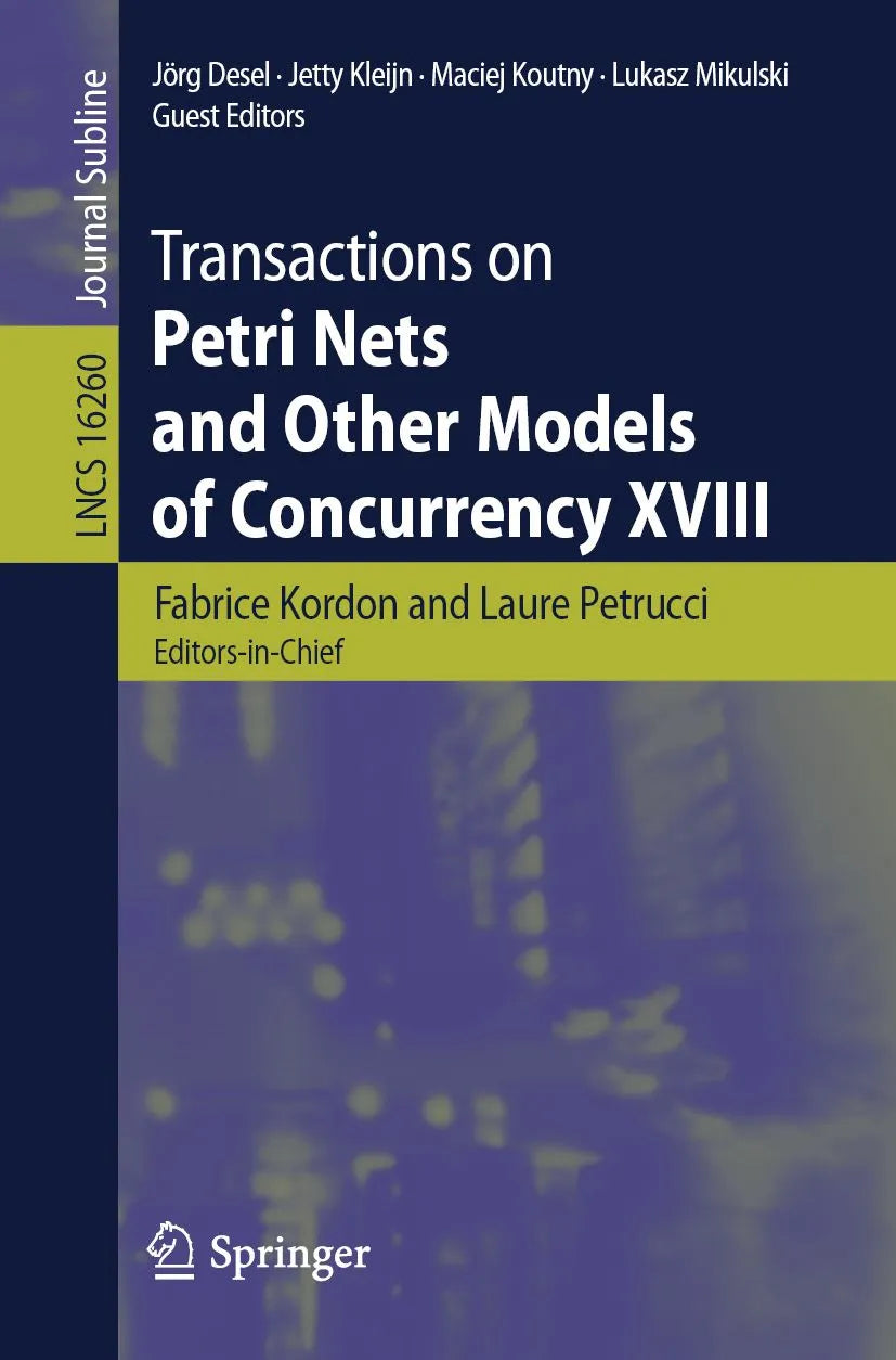 Cover: Transactions on Petri Nets and Other Models of Concurrency XVIII (E-Book) von Fabrice Kordon