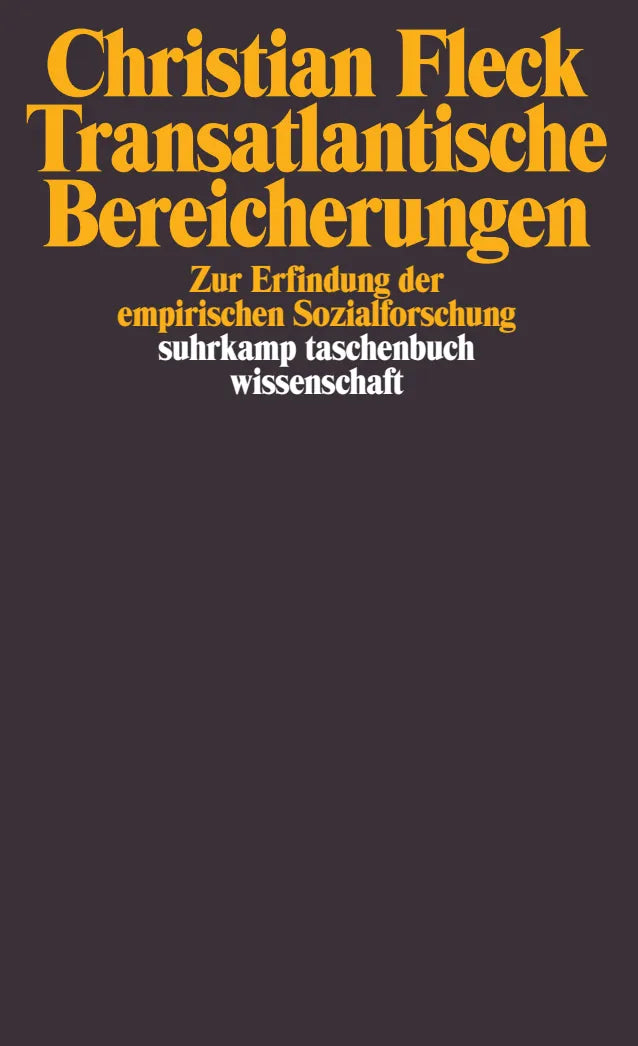Buchcover von 'Transatlantische Bereicherungen' - Taschenbuch von Christian Fleck