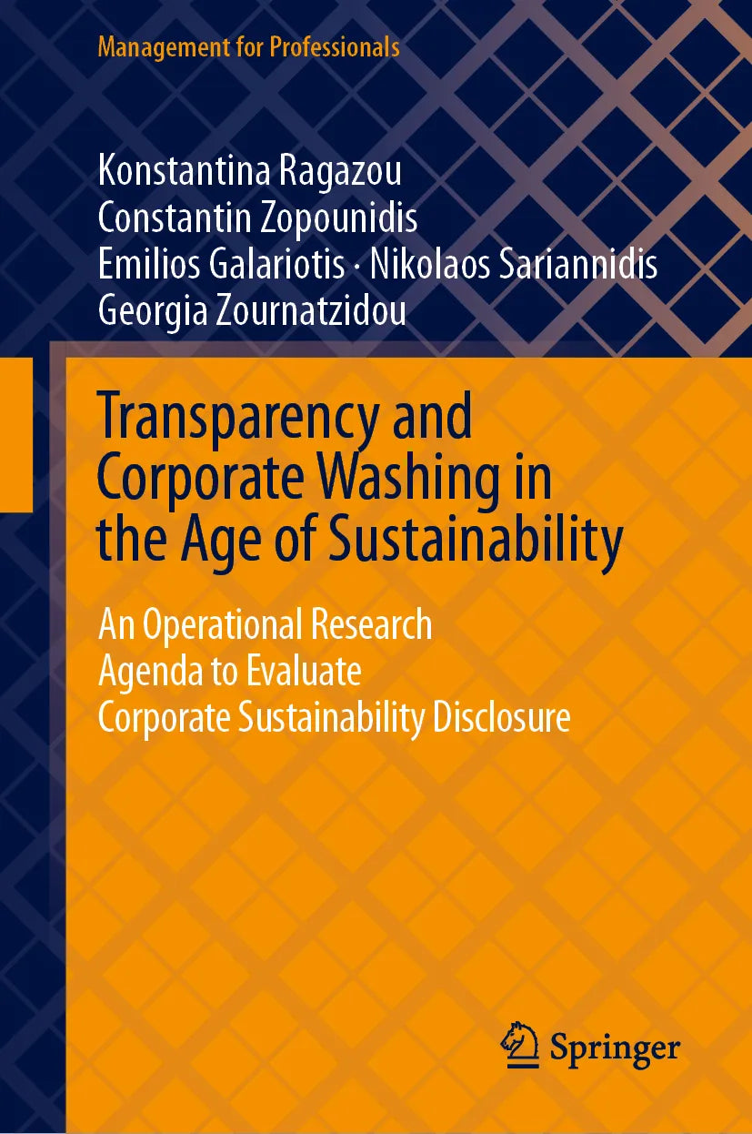 Cover: Transparency and Corporate Washing in the Age of Sustainability (E-Book) von Konstantina Ragazou