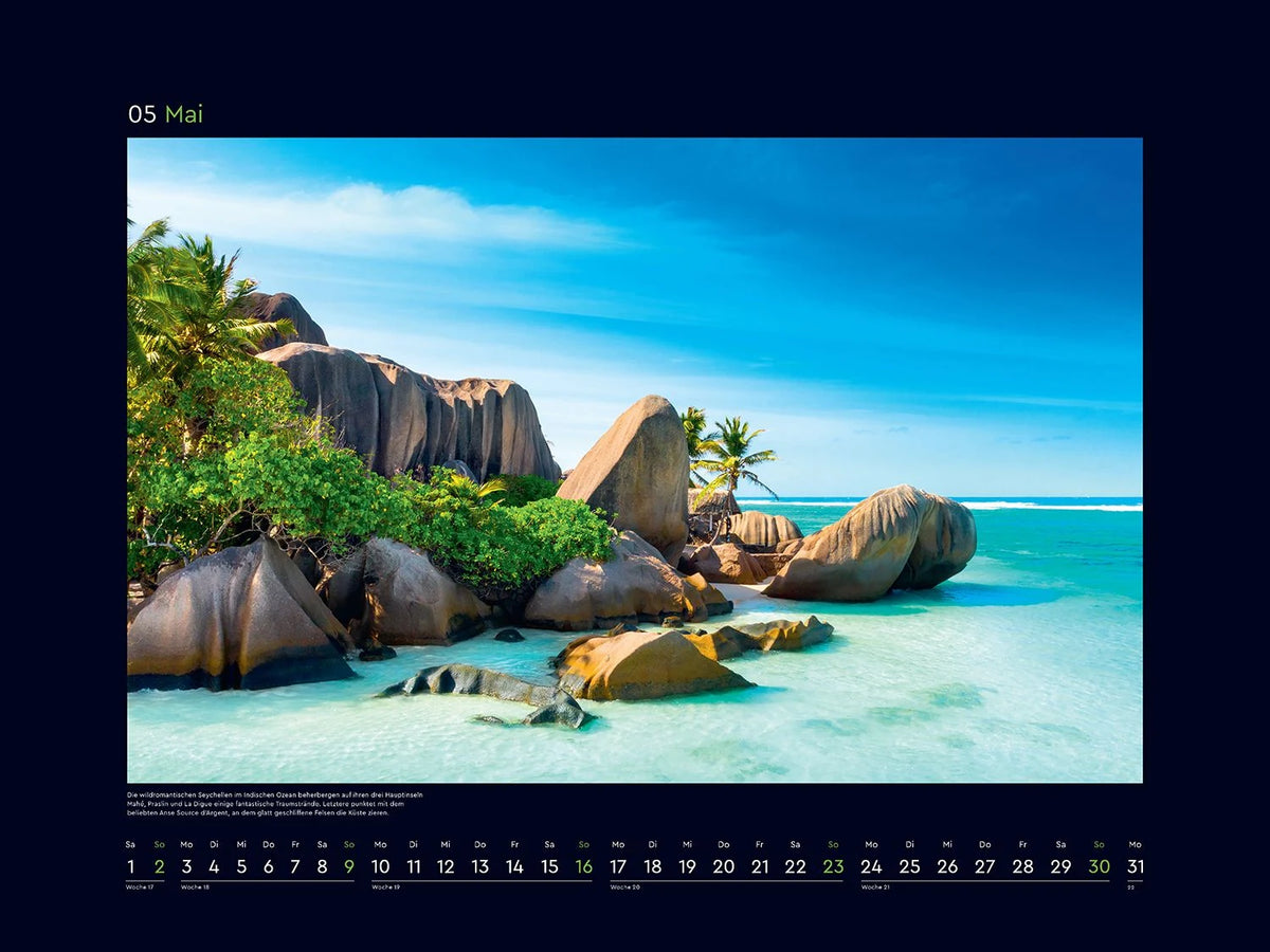 Trauminseln - KUNTH Wandkalender 2027 – Ansicht