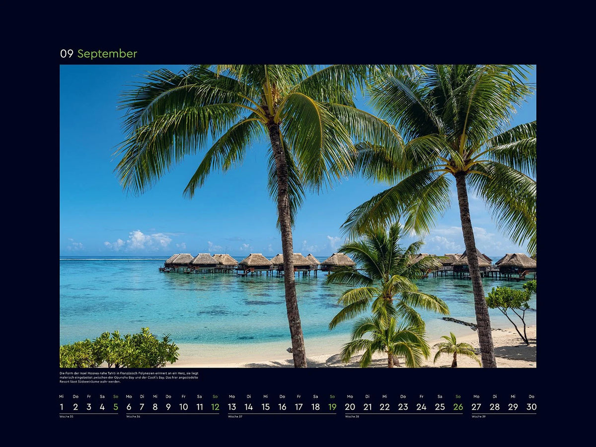 Trauminseln - KUNTH Wandkalender 2027 – Ansicht