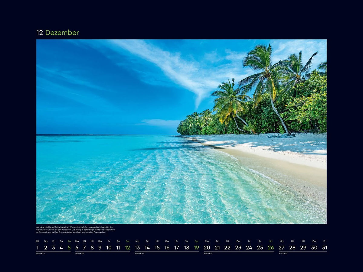 Trauminseln - KUNTH Wandkalender 2027 – Ansicht