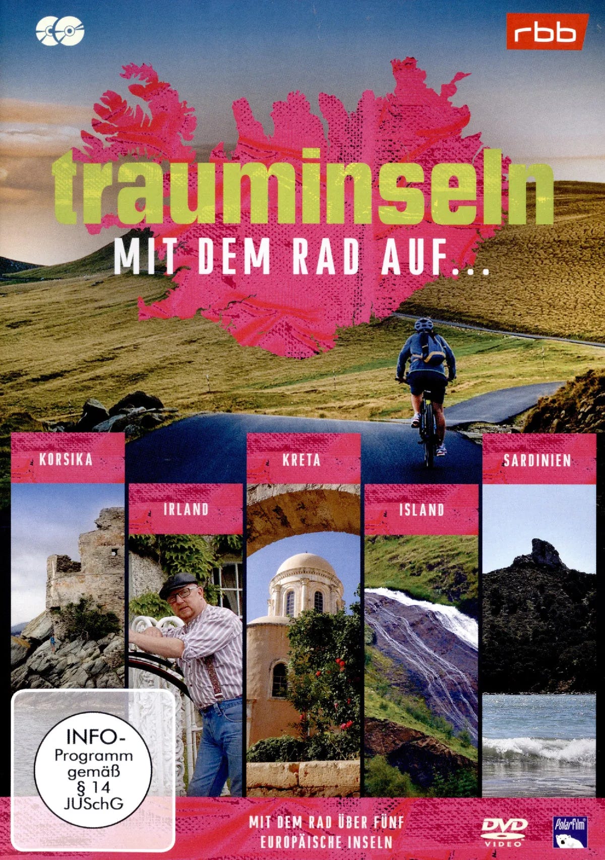 Trauminseln – mit dem Rad auf Korsika, … Irland - DVD