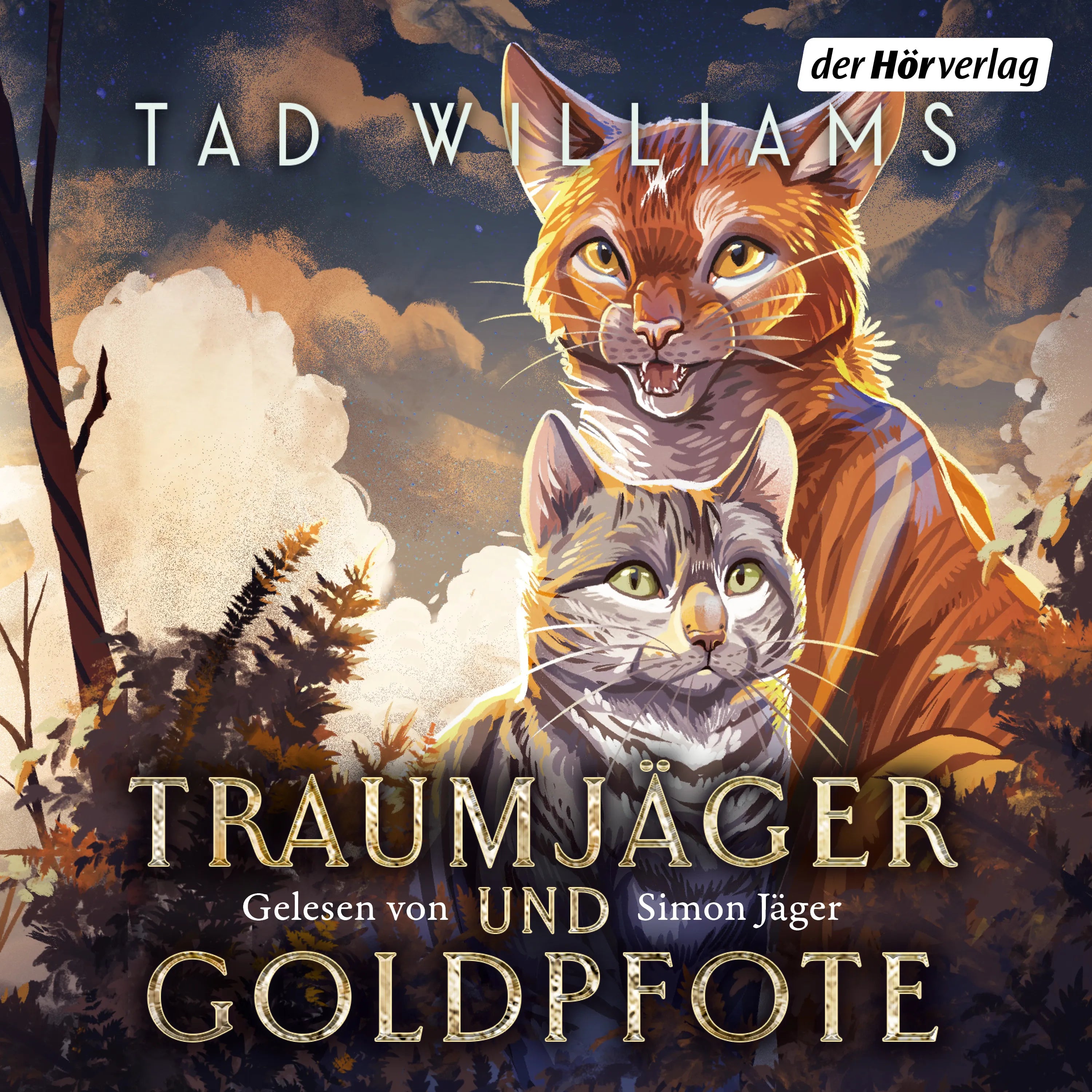 Cover: Traumjäger und Goldpfote (Hörbuch Download) von Tad Williams
