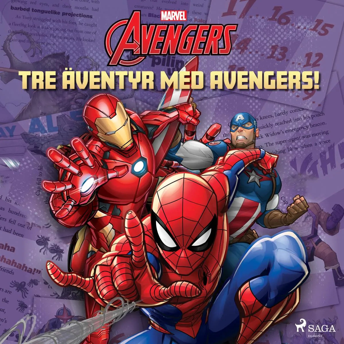 Cover: Tre äventyr med Avengers! (Hörbuch Download) von Marvel