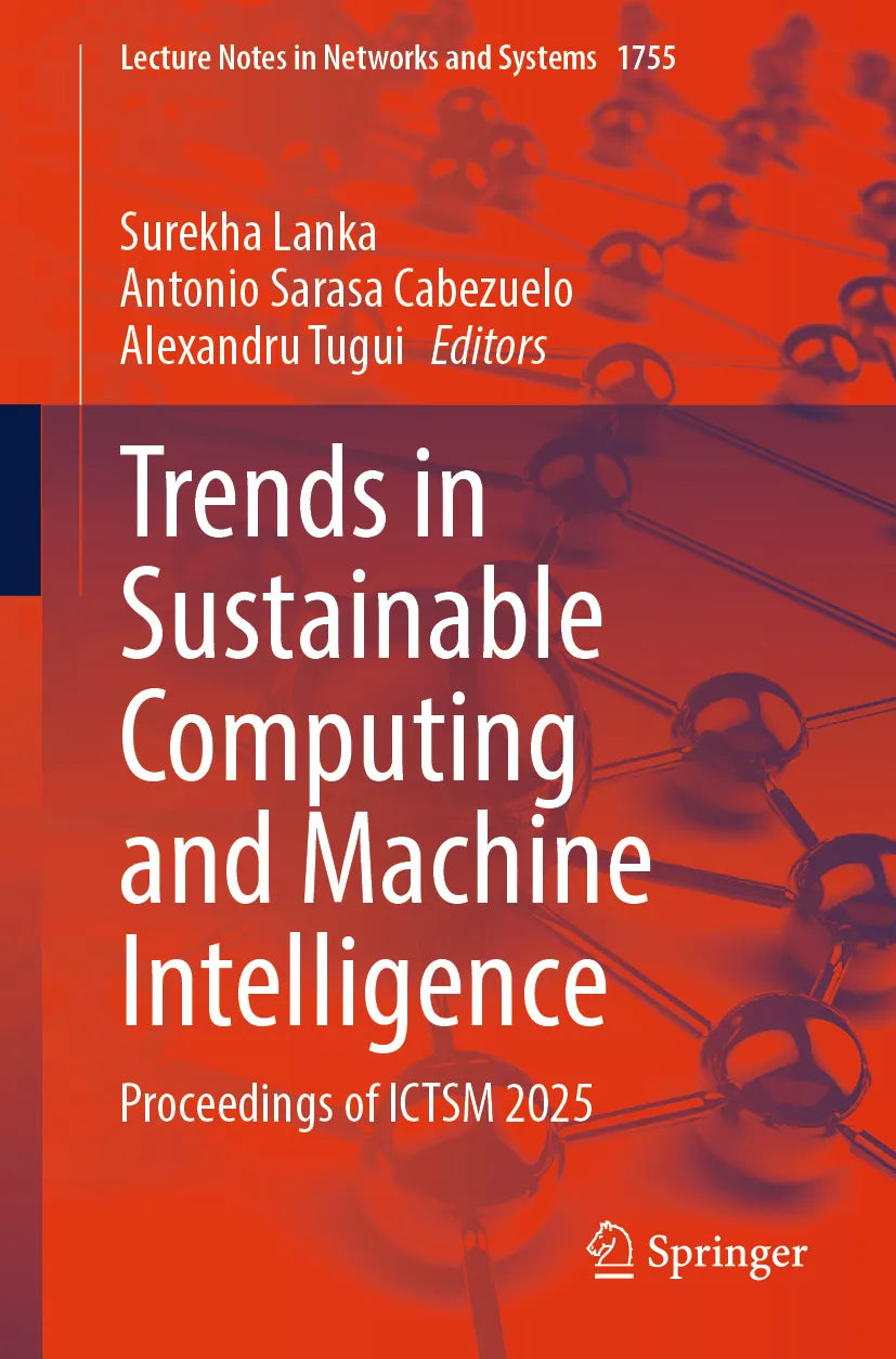Cover: Trends in Sustainable Computing and Machine Intelligence (E-Book)