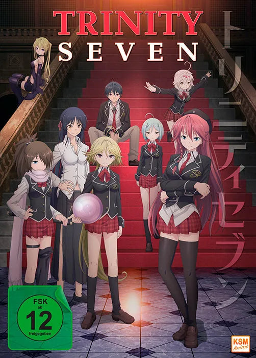 Trinity Seven Vol.1/Ep. 1-4 - DVD