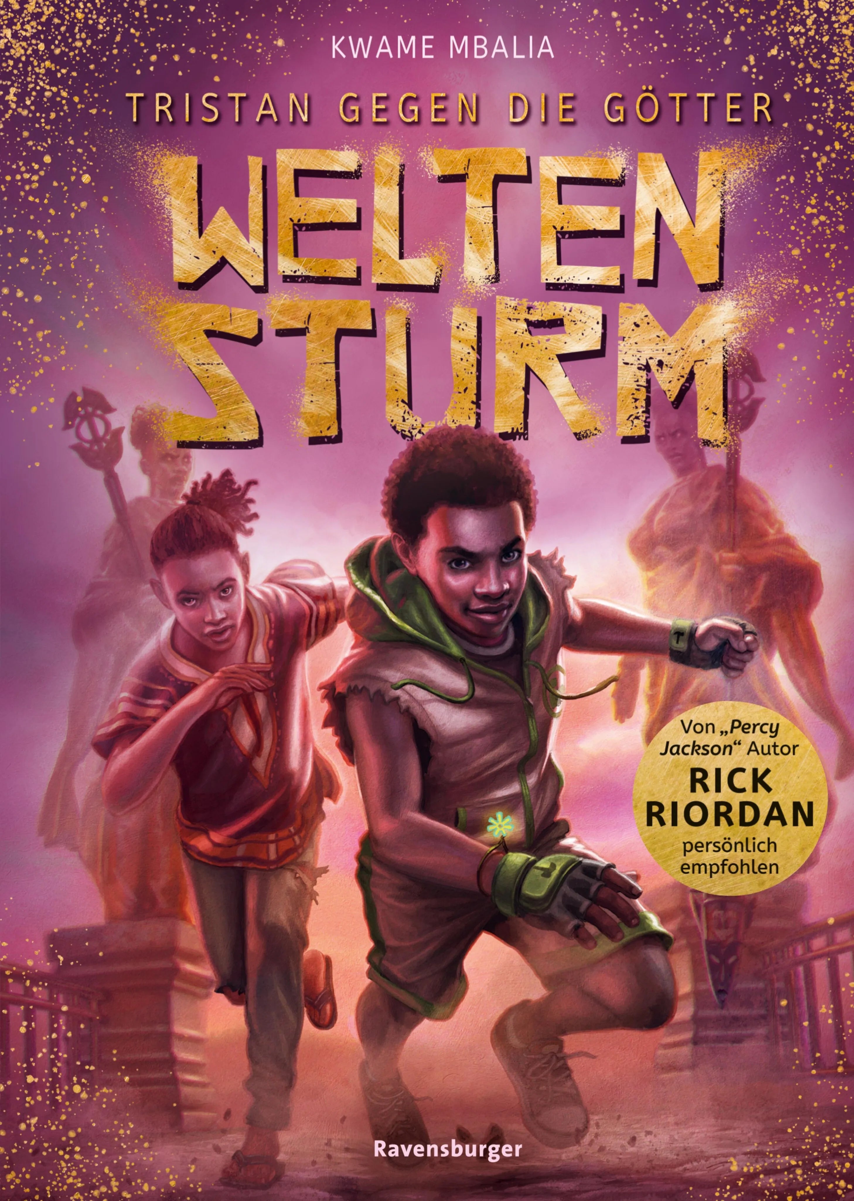 Cover: Tristan gegen die Götter, Band 2 - Weltensturm (E-Book) von Kwame Mbalia