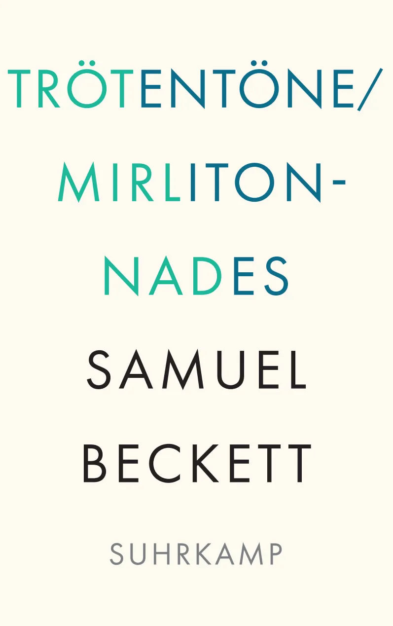 Buchcover von 'Trötentöne / Mirlitonnades' - Taschenbuch von Samuel Beckett