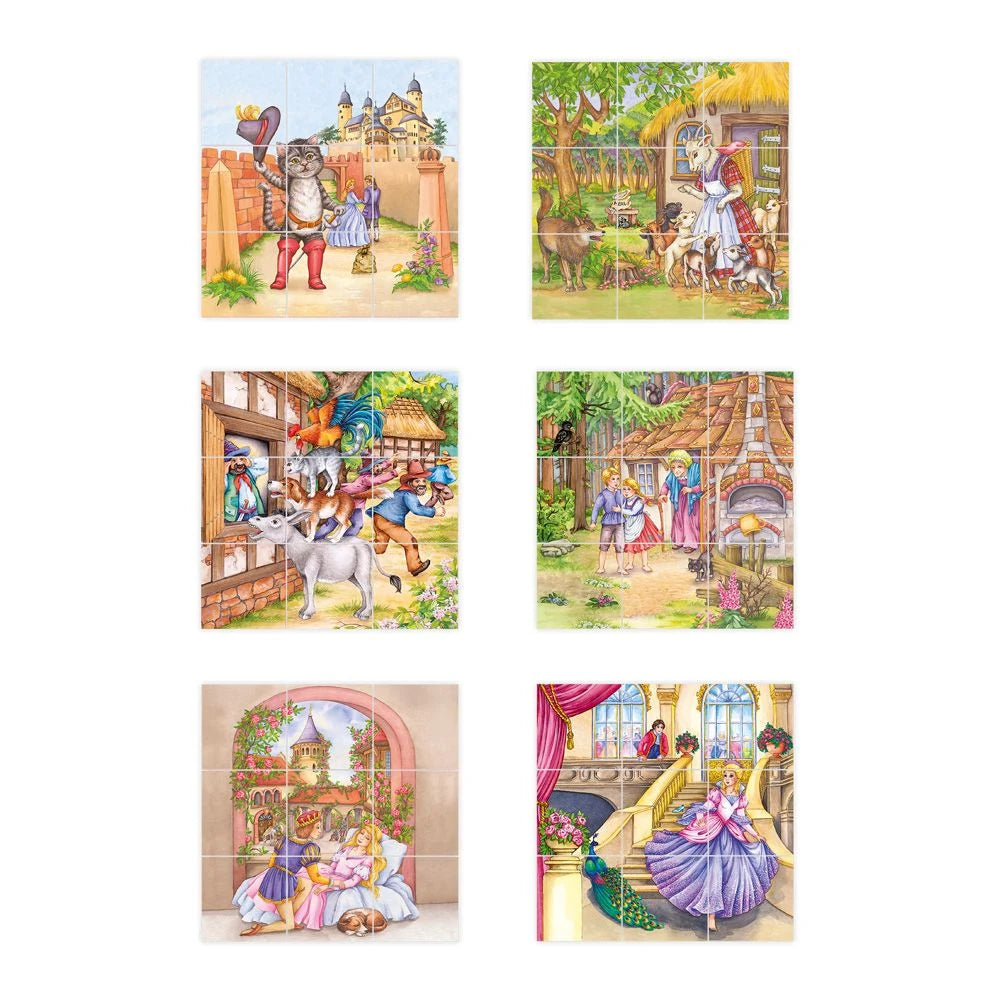 TRÖTSCH - Bilderwürfel Puzzle Märchen | Ab 2 Jahren – Ansicht