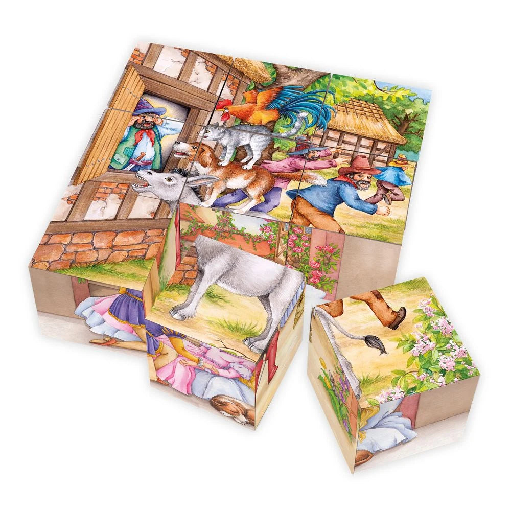 TRÖTSCH - Bilderwürfel Puzzle Märchen | Ab 2 Jahren – Ansicht